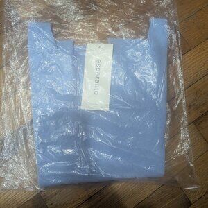 Size Small Blue Esperanto Tank Top